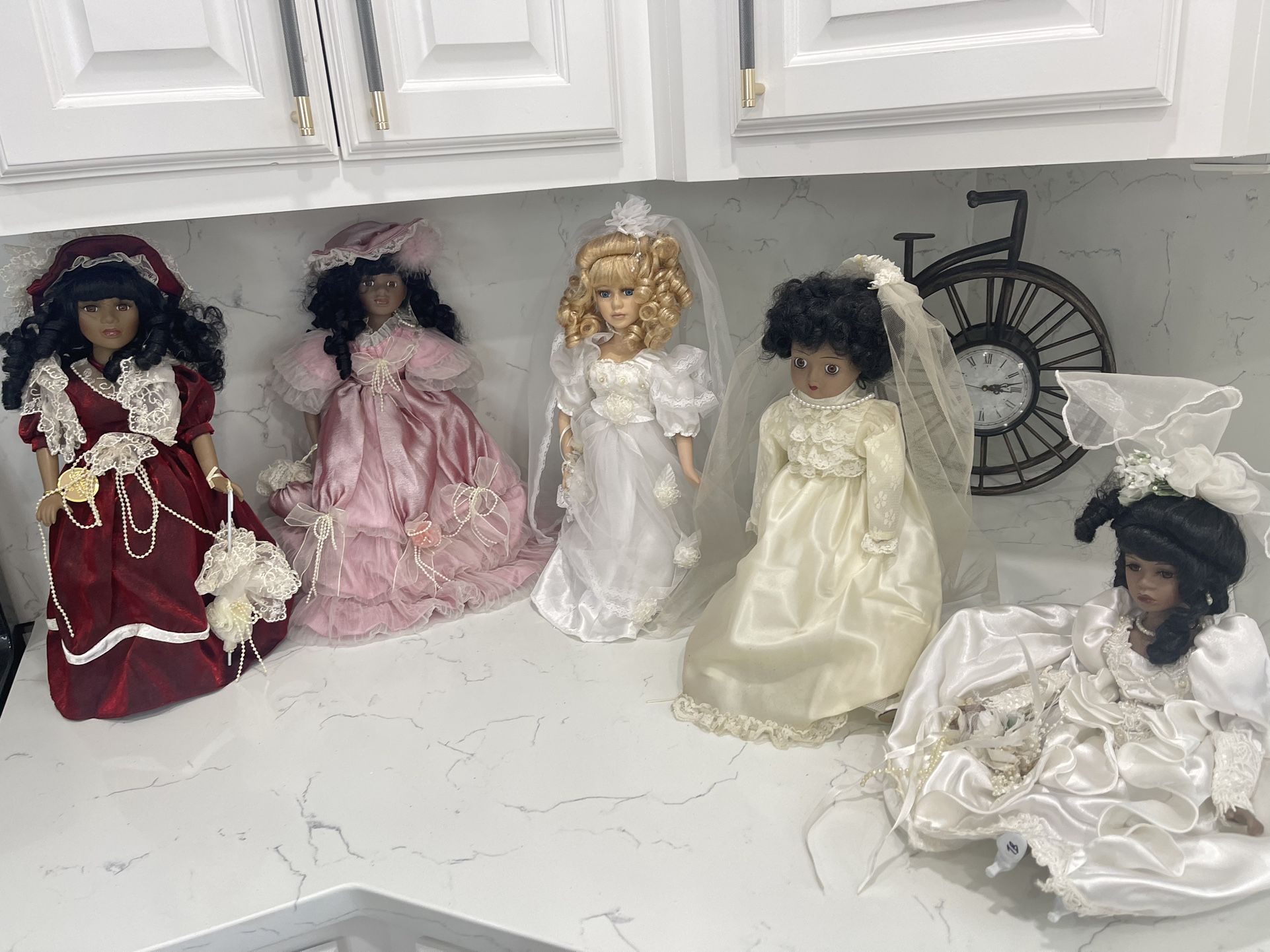 Vintage American classics Porcielain Doll LOT