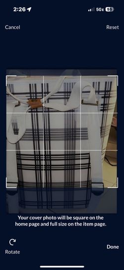 New/Perfect Condition/Never Used Insulated  Cooler- Plaid White & Gray 