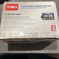 Toro Battery 