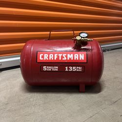 Craftsman 5 Gallon Portable Air Tank – 135 PSI Max