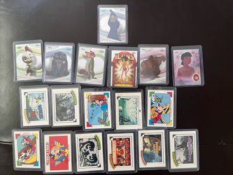 Disney Trading Card Lot – Topps Chrome + Vintage Disney Cards – Stitch, Mickey & More