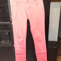 Old Navy Skinny Pink Jeans Sz 6 