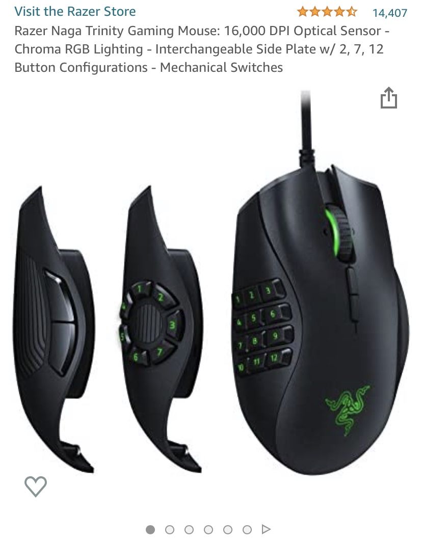 Cyber power PC W/ Razer Naga Mouse Monitor READY FOR PICK UP