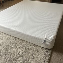 California King Tuft & Needle Mattress + Sleigh Bedframe + Box Springs 