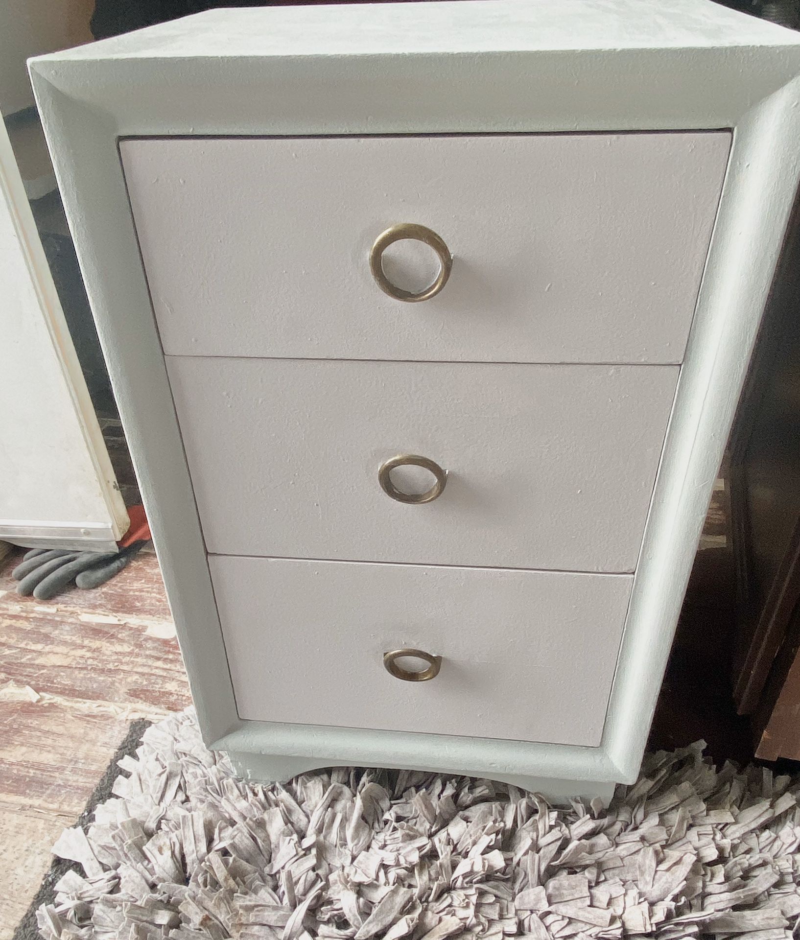 Modern antique nightstand(SOLD PENDING pick up)