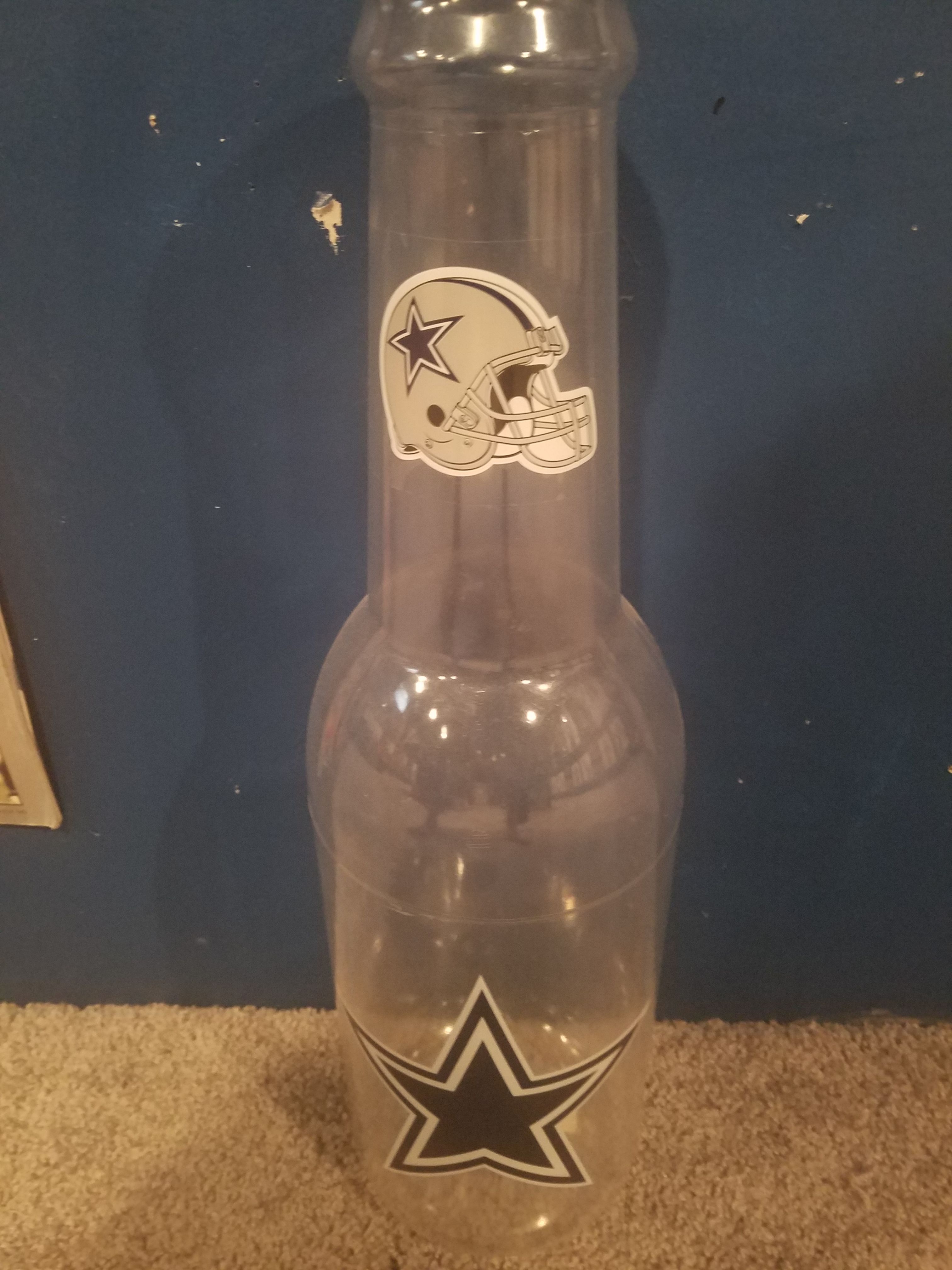 DALLAS COWBOYS BOTTLE BANK