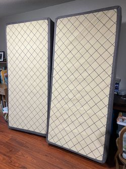 King size box spring mattress (free)