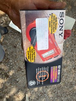 Sony emergency radio