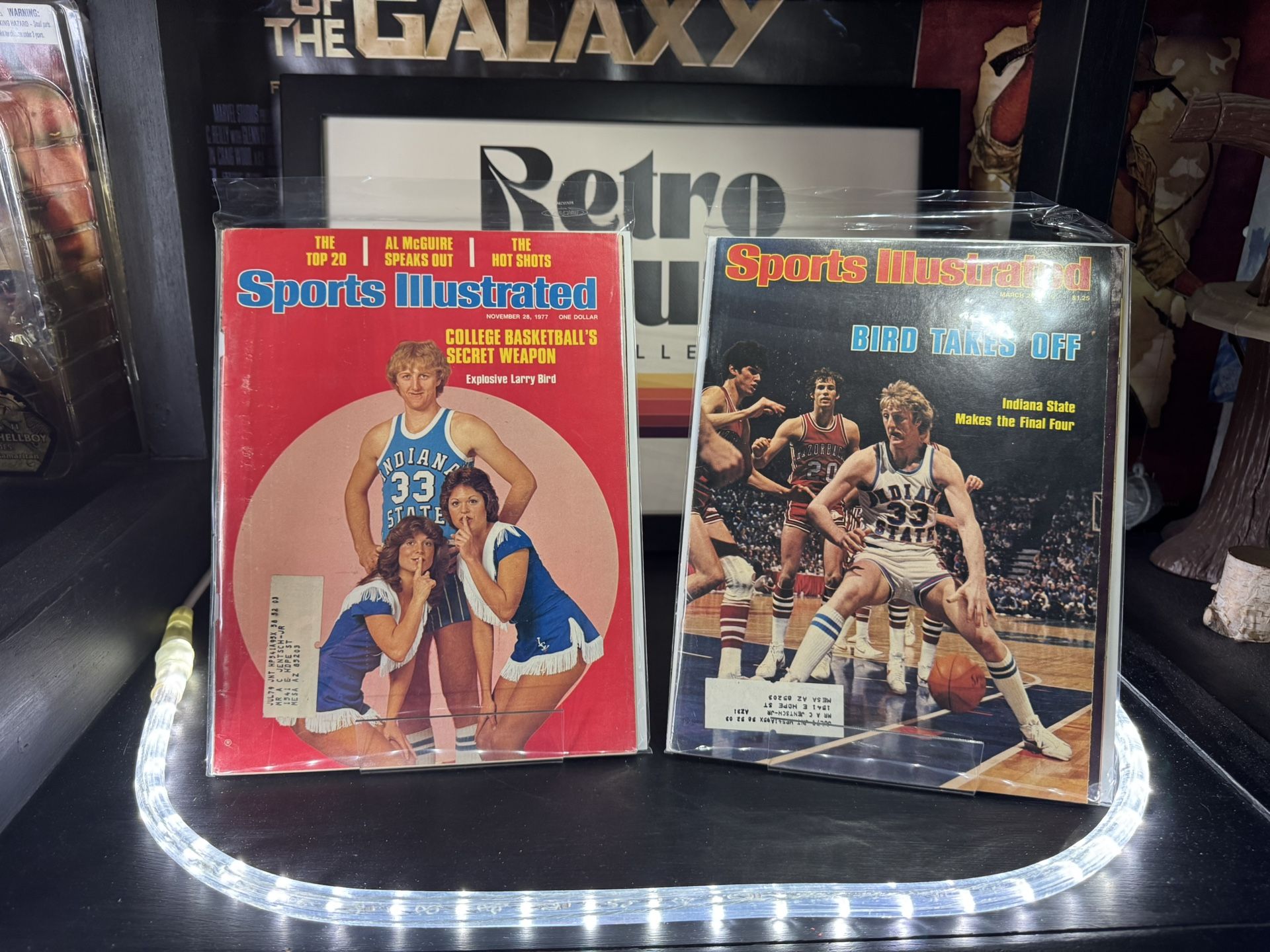 Larry Bird November 28, 1977 Sports Illustrated First Cover Indiana State Bundle