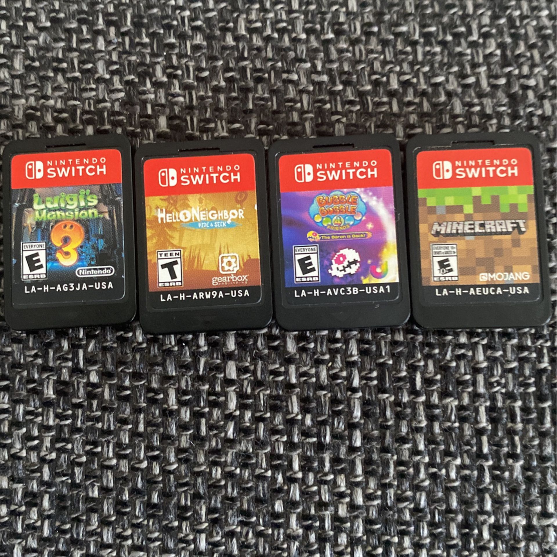 4 Switch Games 