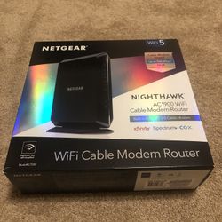 Netgear Nighthawk AC1900 WiFi Cable Modem Router