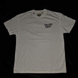 Gallery Dept. Vintage Souvenir Logo-Print Cotton-Jersey T-Shirt, White, Sizes S, M & L