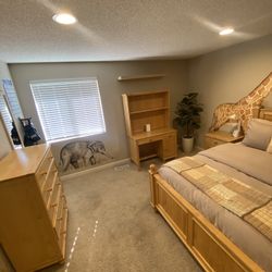 6 Piece Full Size Bedroom Furniture Set