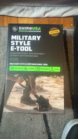 Military style E tool Military style E tool