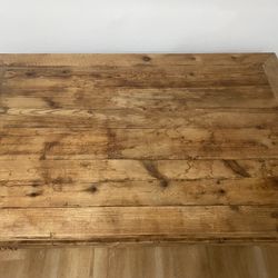 Antique Solid Wood Altar Table 