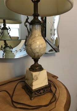 Marbro Earn brass lamp