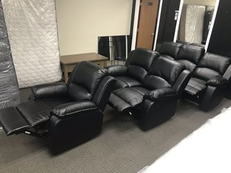 3 piece recliner set