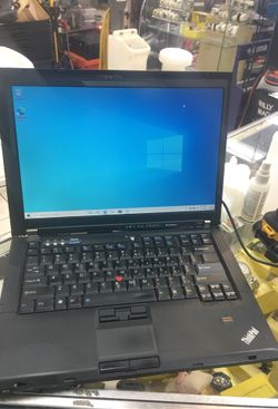 Lenovo thinkpad computer laptop 200gb, 4gb ram windows 10 , dual core @2.40ghz