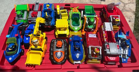 Paw patrol cars