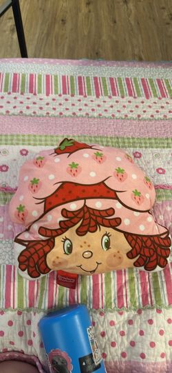 strawberry shortcake pillow