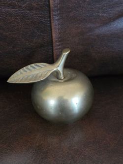 Brass Apple with Bell Ringer
