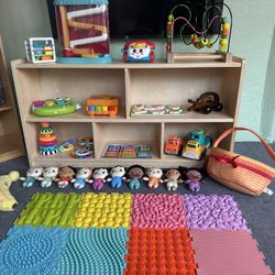 Toddler Infant Toys Lot Musical Wood Wooden Montessori Toy 6 12 18 24 Month Months 2 Year Old Sensory Puzzles Floor Tile Cars Trucks