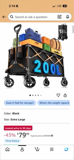 New wagon cart
