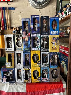 Dodgers bobble heads for trade