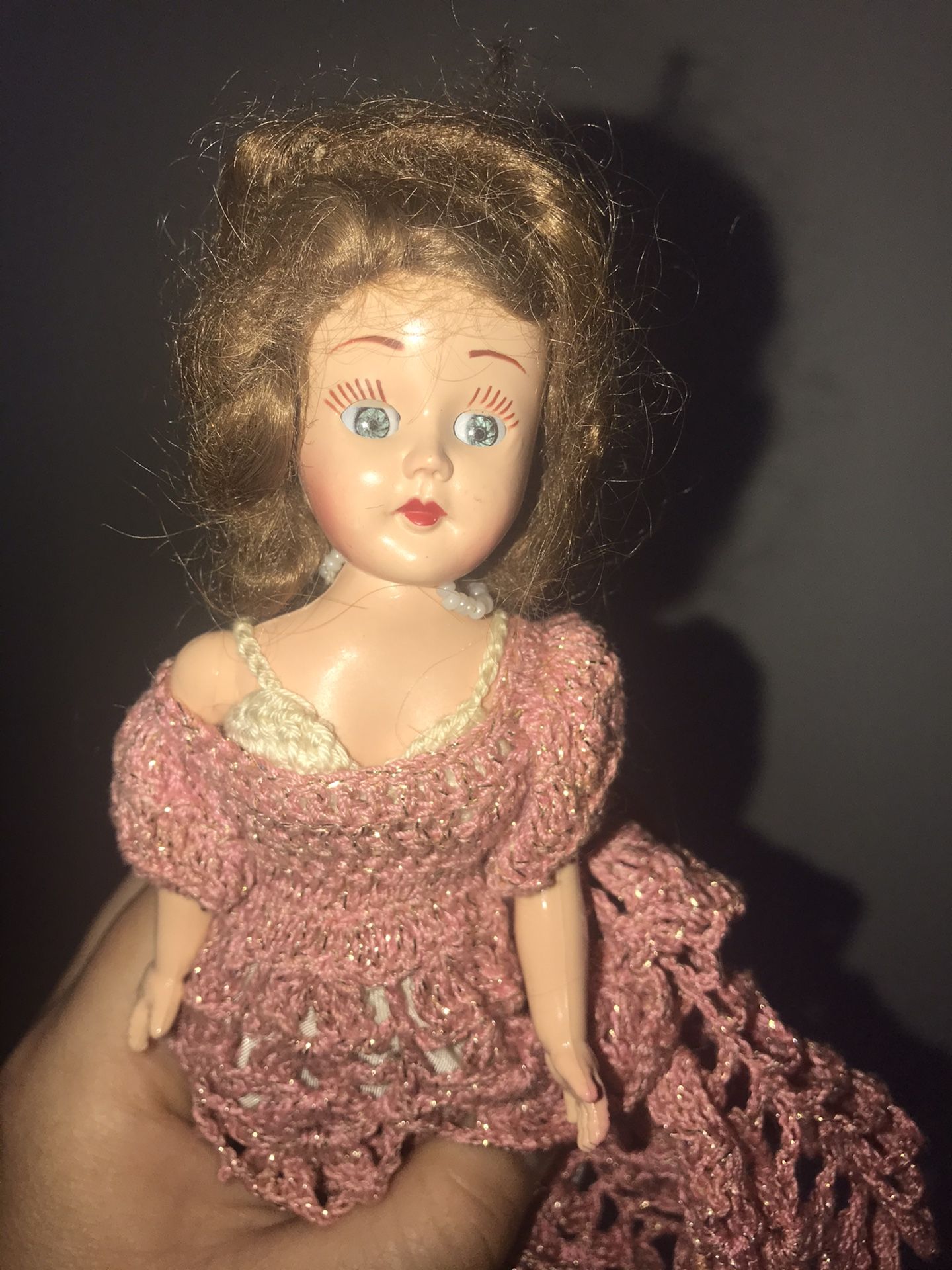 Vintage Dolly - “ original lingerie doll” movable eyes