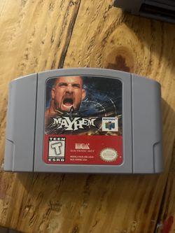 🎮 Nintendo 64 Game for Sale – WCW Mayhem 🎮