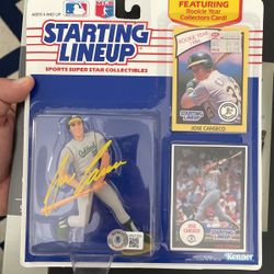 Jose Canseco Rookie Card Autographs Oakland A’s