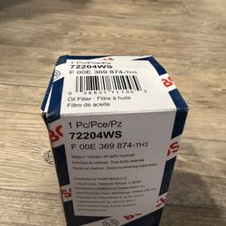 oil & filter for vehicle