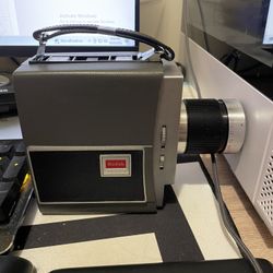 Kodak Movie Camera With Handle And Case