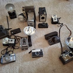 Lot Of 12 Antique Cameras 📷 