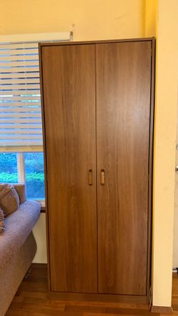 Wood cabinet