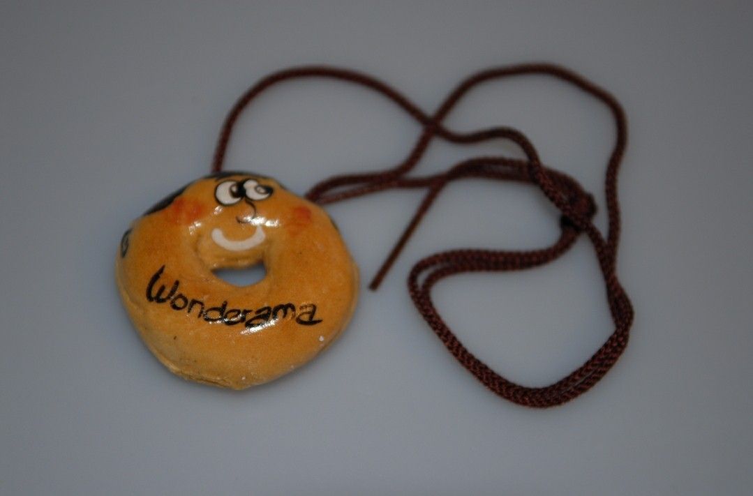 Authentic Wonderama Bagel Necklace