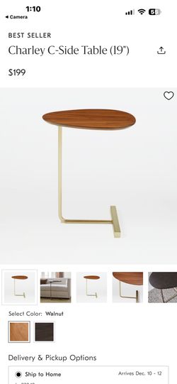 West Elm - Charley C-Side Table (19")