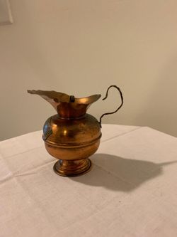 Copper Decor Jar