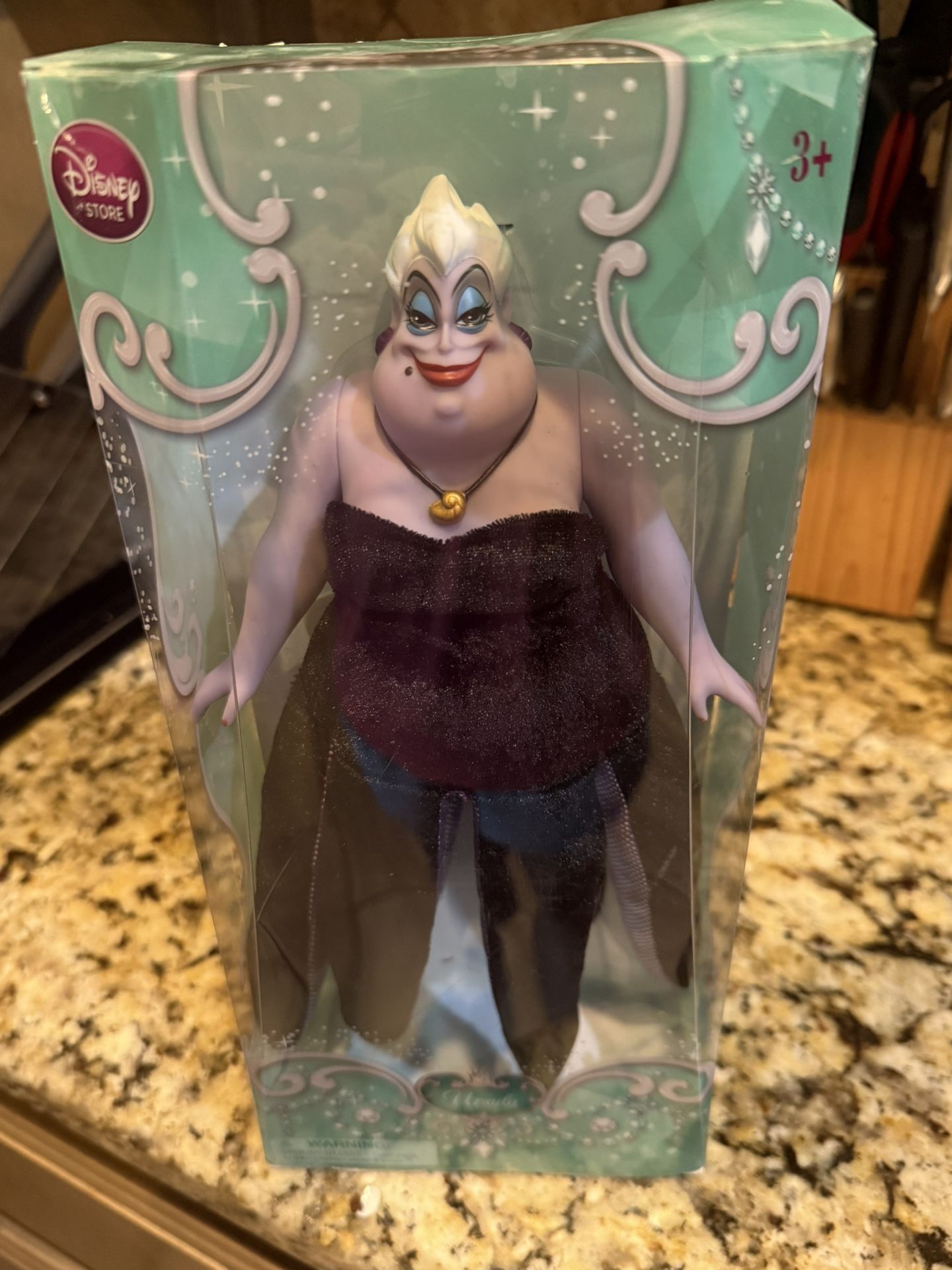 New! The Little Mermaid URSULA THE SEA WITCH Disney Classic Store Exclusive Doll