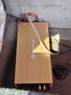 Rockville 4000w amplifier