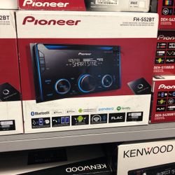 Pioneer Double Din Bluetooth Stereo On Sale Today! 