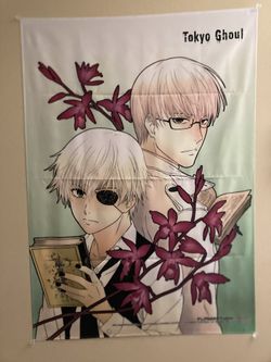 Tokyo Ghoul Fabric Poster 30x42