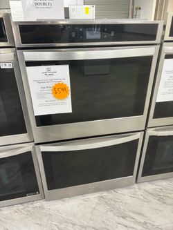 $599 Whirlpool Double Wall Oven Stainless Steel