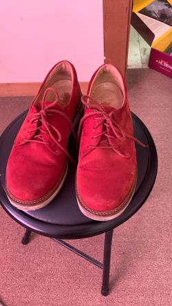 Women’s Samuel Hubbard Oxfords, Rust Nubuck, 7 1/2 B, Original Box