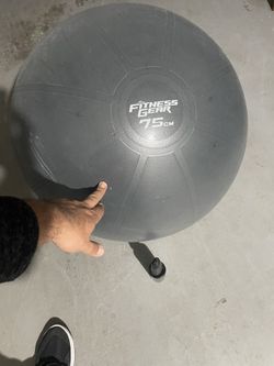 Exercise Ball With Air Pump 