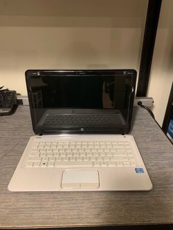 White HP i5 with Windows 11 Pro, HDMI, Blu-Ray, and Bluetooth