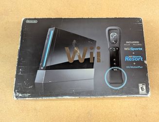 Black Nintendo Wii