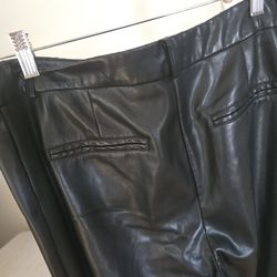 Faux leather pants 👖