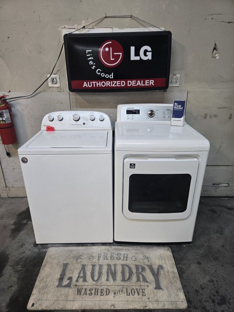 Whirlpool Heavy Duty Super Capacity Washer And Electric Dryer Set Financing Available