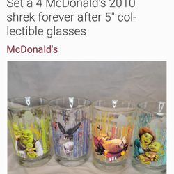 Shrek Collectable Glasses 